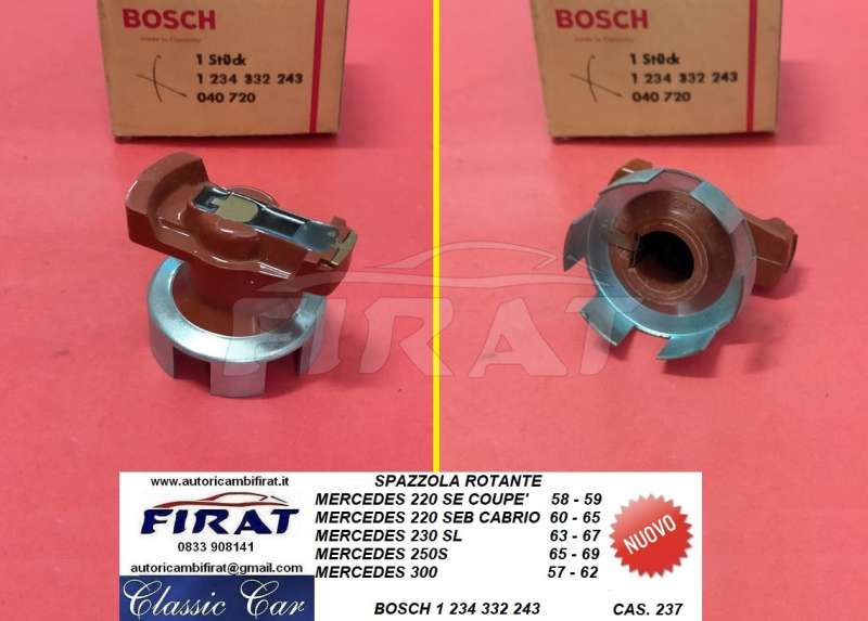 SPAZZOLA ROTANTE MERCEDES W112 220-230-250-300 (1234332243)